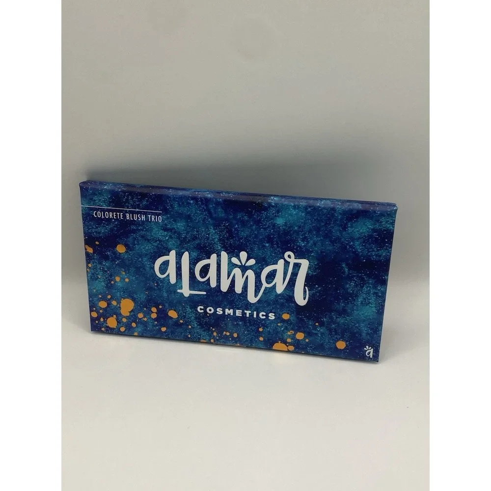 Alamar Cosmetics Colorete Blush Trio DARK-RICH Full Size New! 8g/0.28oz